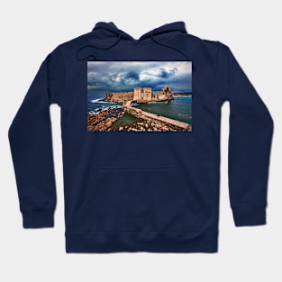 The castle of Methoni - Greece Hoodie